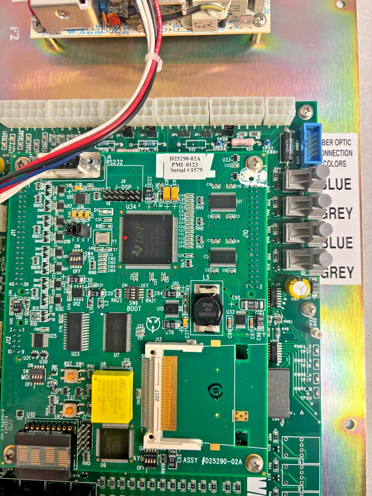 NWL G20845-01 Display Controller Module D25290-02A Industrial Electronics