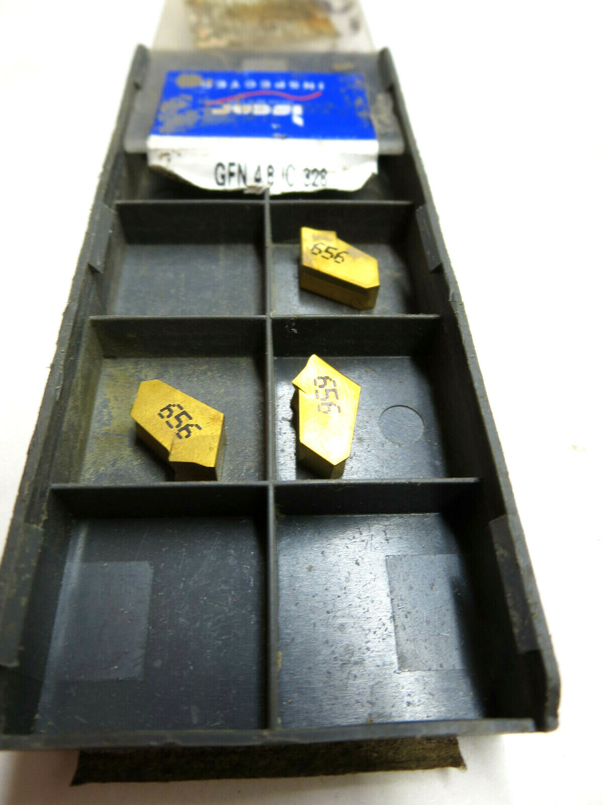 3 pcs. ISCAR 656 New Carbide Inserts – Made in Israel