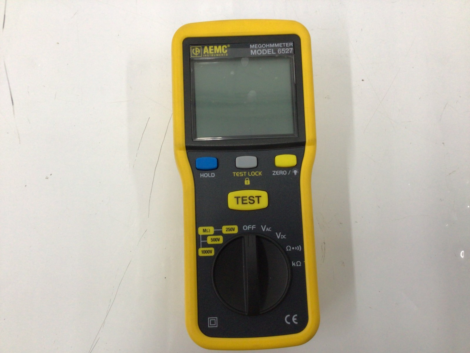 Aemc Instruments Battery Operated Megohmmeter 6527 Aemc Instruments 6527