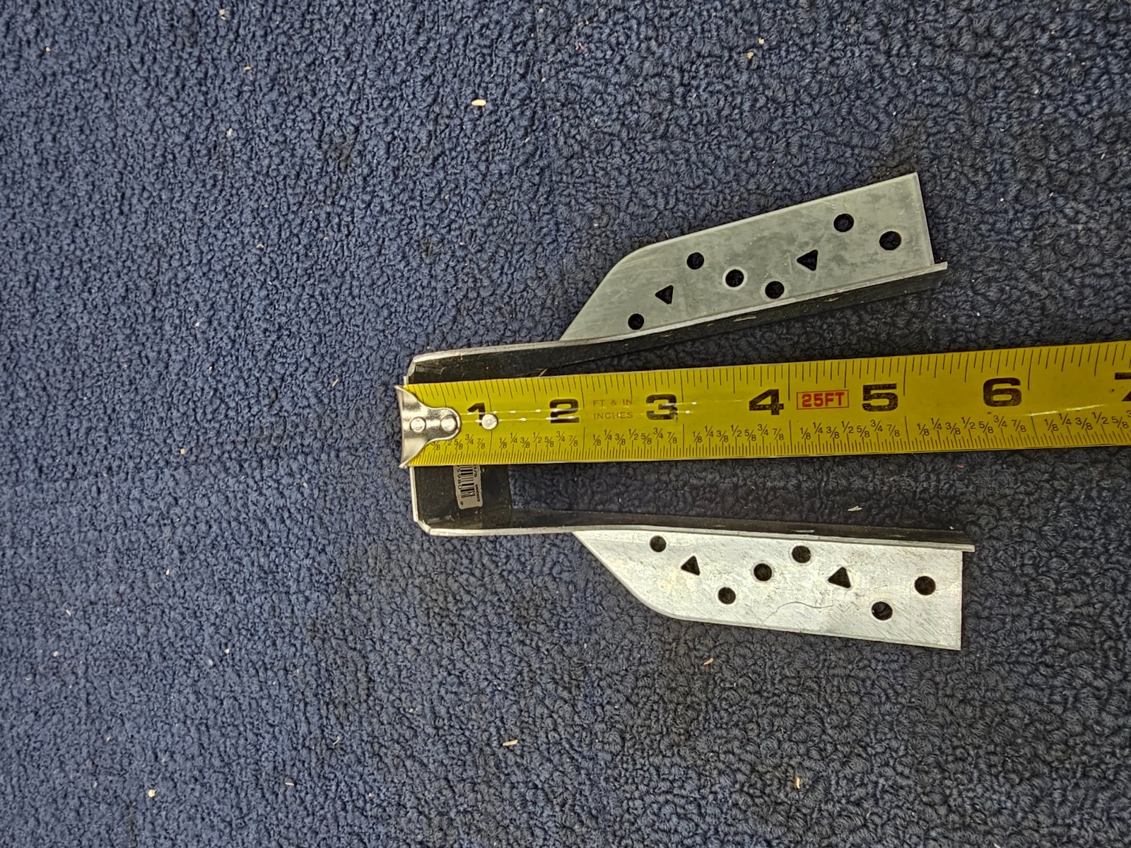 (QTY 2) Simpson Strong-Tie HU1.81/5 ESR-2523: Galvanized Face-Mount Joist Hanger