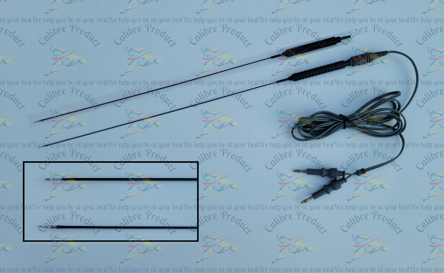 Hysteroscopy Bipolar Electrode Ball , Hook 5FR x 39cm With Cable Urology