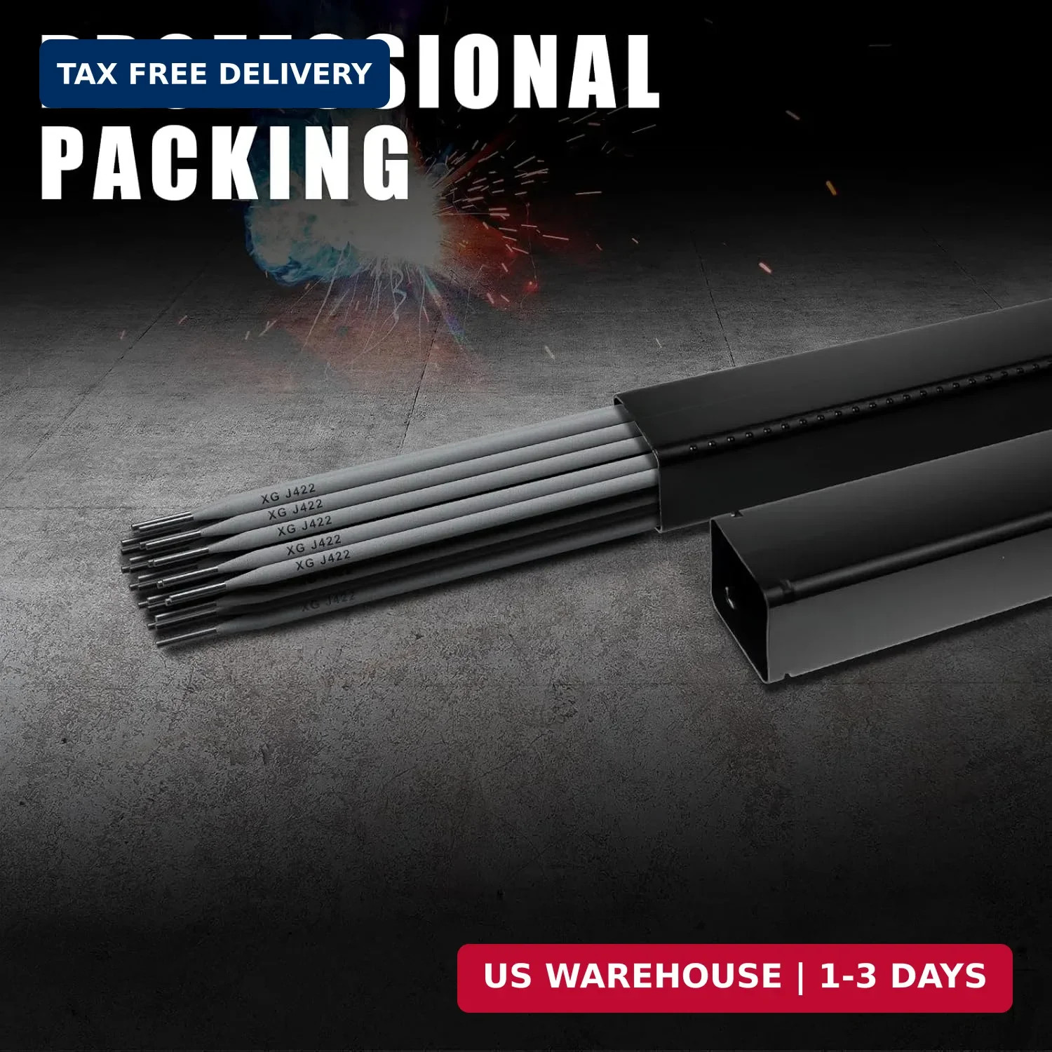 TRQWH E4303 (J422) Sticks Welding Electrode Rods 3/32″- 1/8″ Carbon Steel Weldin
