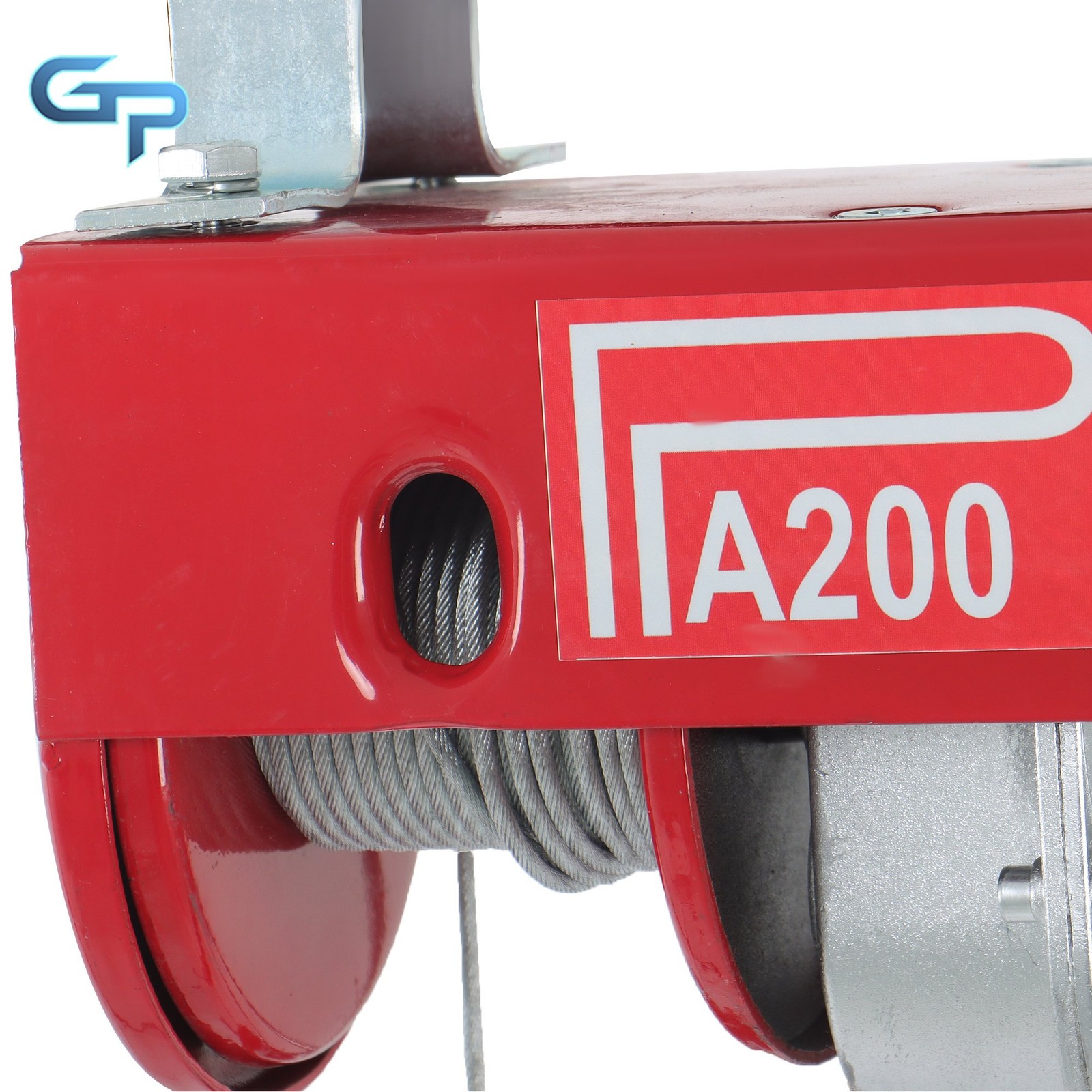 Electric Hoist 110V 440lbs/200kg w/ Safety Brake & 6.6ft Wired Remote Control
