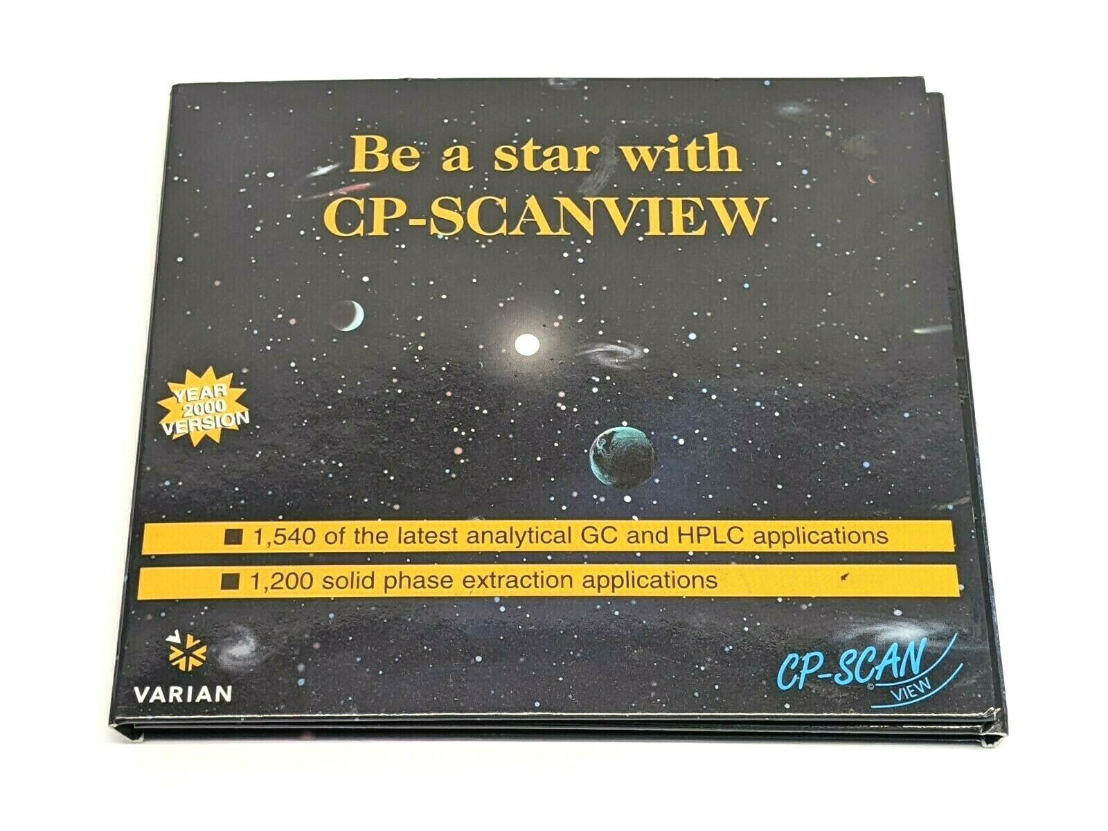 Varian CP-SCANVIEW Version 5.0 CD-ROM Year 2000 GC & HPLC Applications