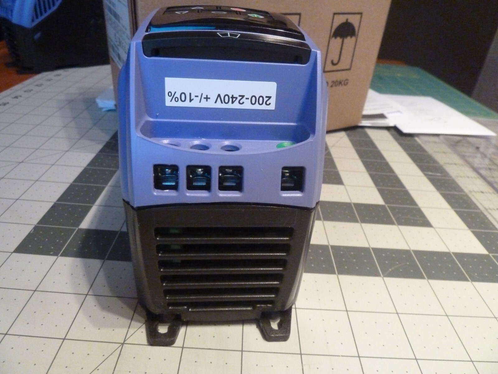 Invertek Optidrive E3 ODE-3-120023-3012 Variable Frequency Drive IP20 / UL Open