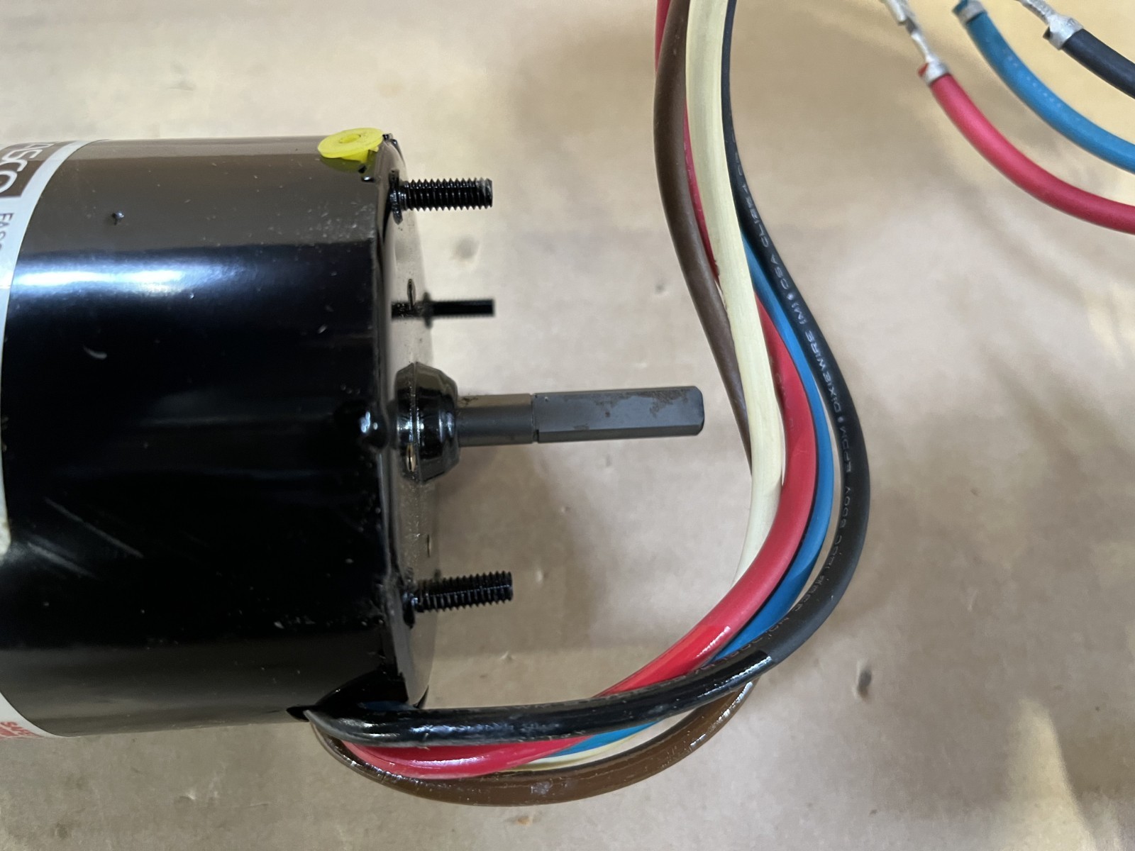 Fasco D1105 Permanent Split Capacitor Motor 1/10 HP 1550 RPM 115 Volts