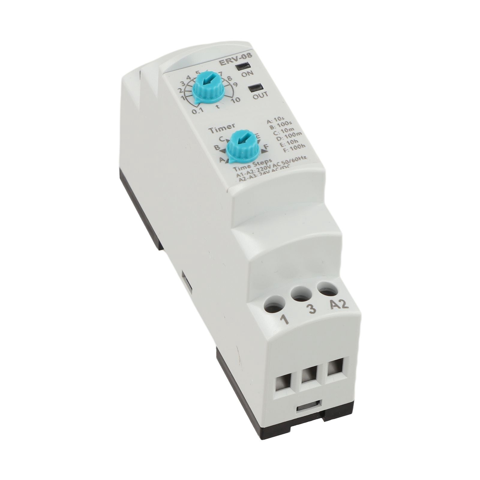 Electronic Adjustable Time Delay for relay ERV08 for Dsp with Long Timing Range