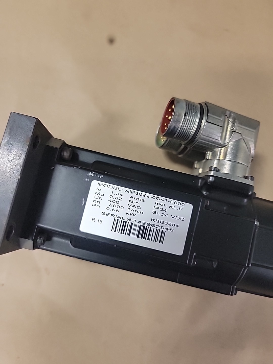 Beckhoff AM3022-0C41-0000 8000 1/min 0,55kW Servomotor -used-