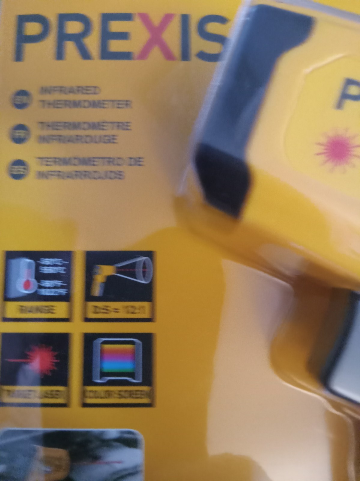 Prexiso PIX-550F Infrared Thermometer (-58°F to 1022°F) NIB