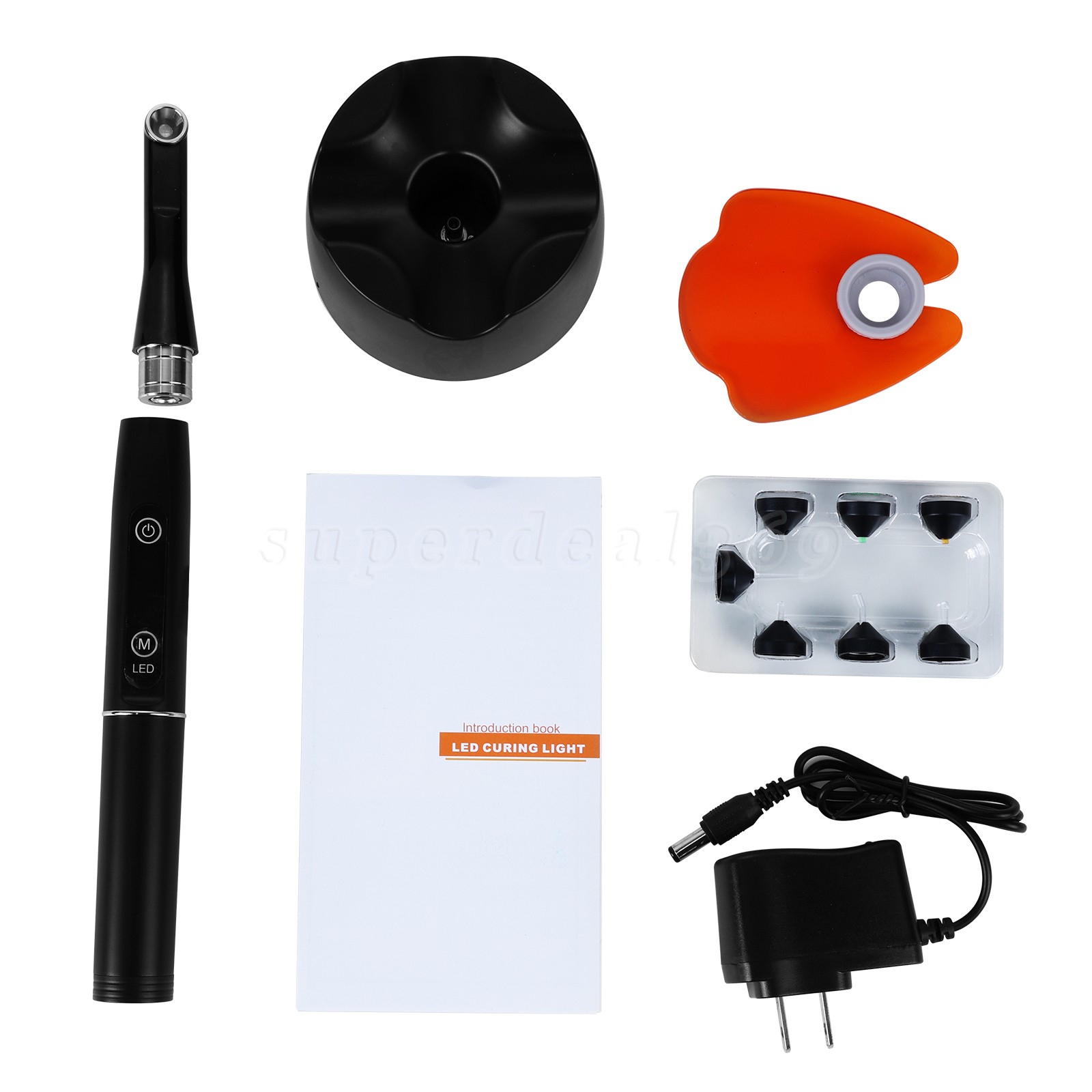 Dentist Dental LED Curing Light Lamp Wireless Cordless Resin Cure 5W 2000mW/cm²