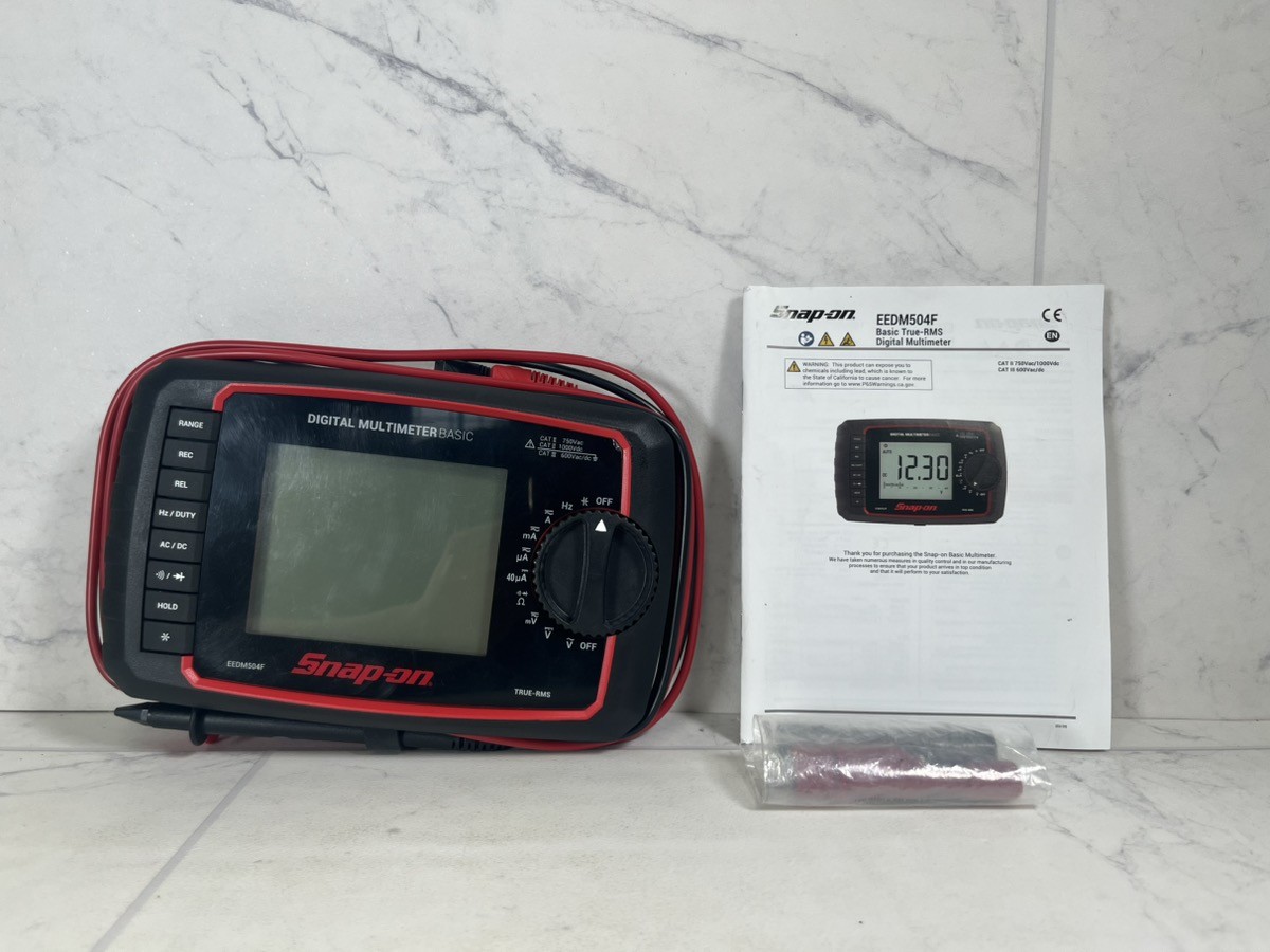 SNAP-ON Basic Multimeter TRMS-Daylight | EEDM504F (A1G009632)