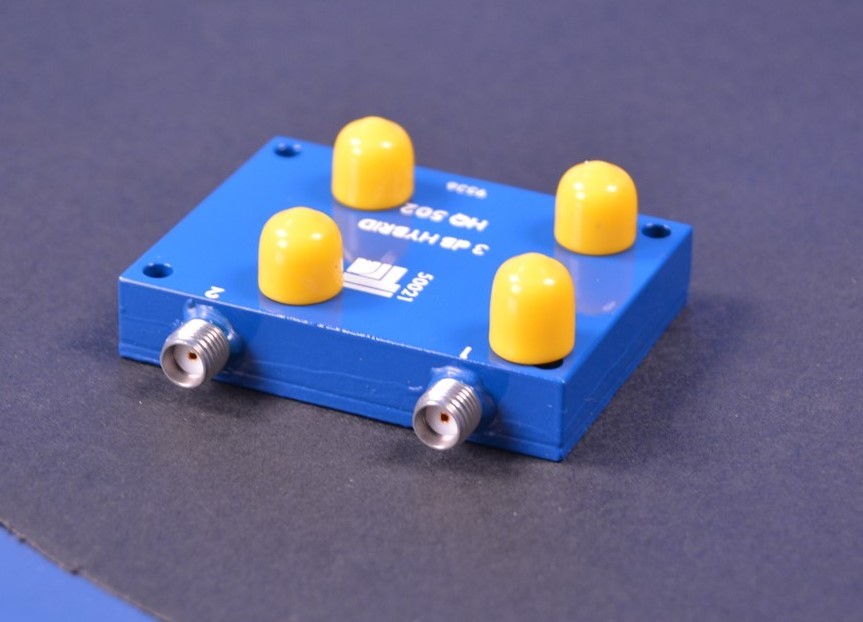 TRM Microwave HQ502 Quad Hybrid Coupler 0.225-0.400 GHz 3dB 50W @ 1.2:1 VSWR