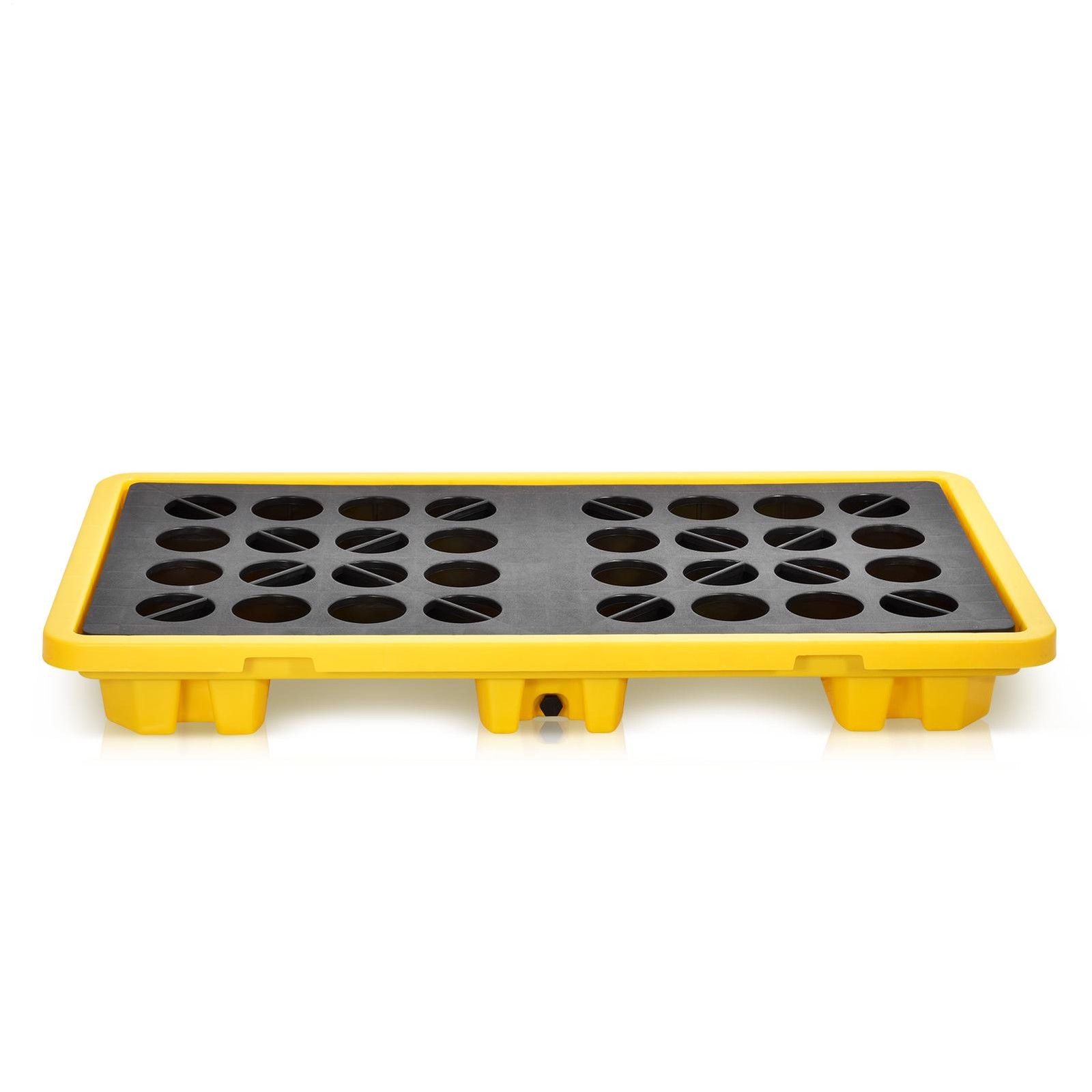2 Drum Modular Spill Containment Platform, for Industrial Garage Basement