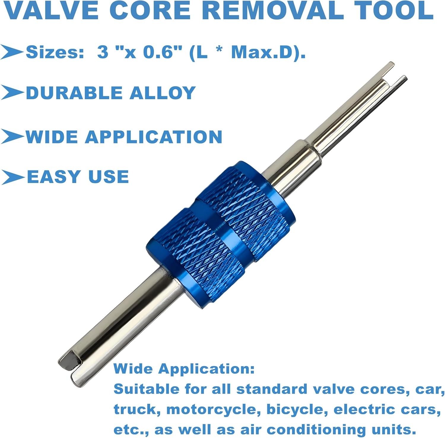 Air Conditioning Valve Core Kit | A/C R12 R134a Teflon Seal Refrigeration Air Co