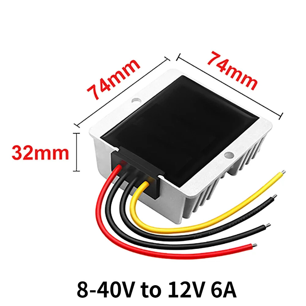 8V-40V to 12V 25A-1A Step down/Up DC-DC Converter 12 volt stabilizer Buck Boost