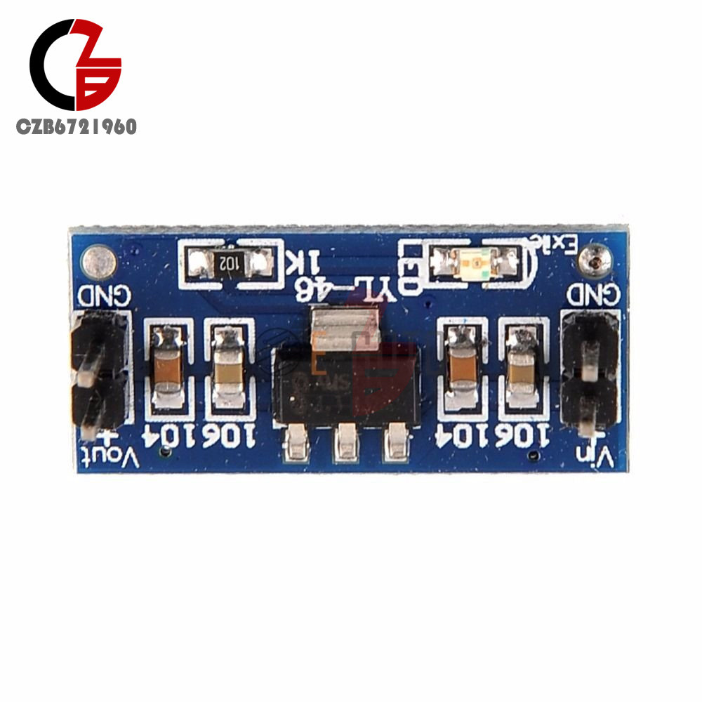 5PCS AMS1117 1.2~5V DC Step-Down Voltage Regler Adapter Convertor Supply Module