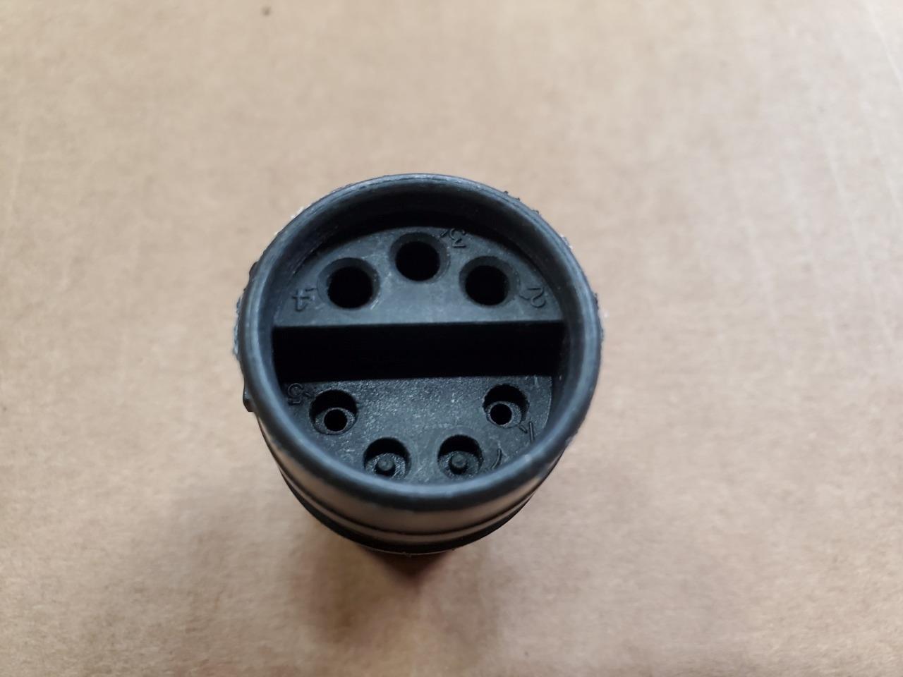 ITT CANNON Sure Seal Male/Female Connector & pins SS5-7R SS5-7P plug *5 contacts