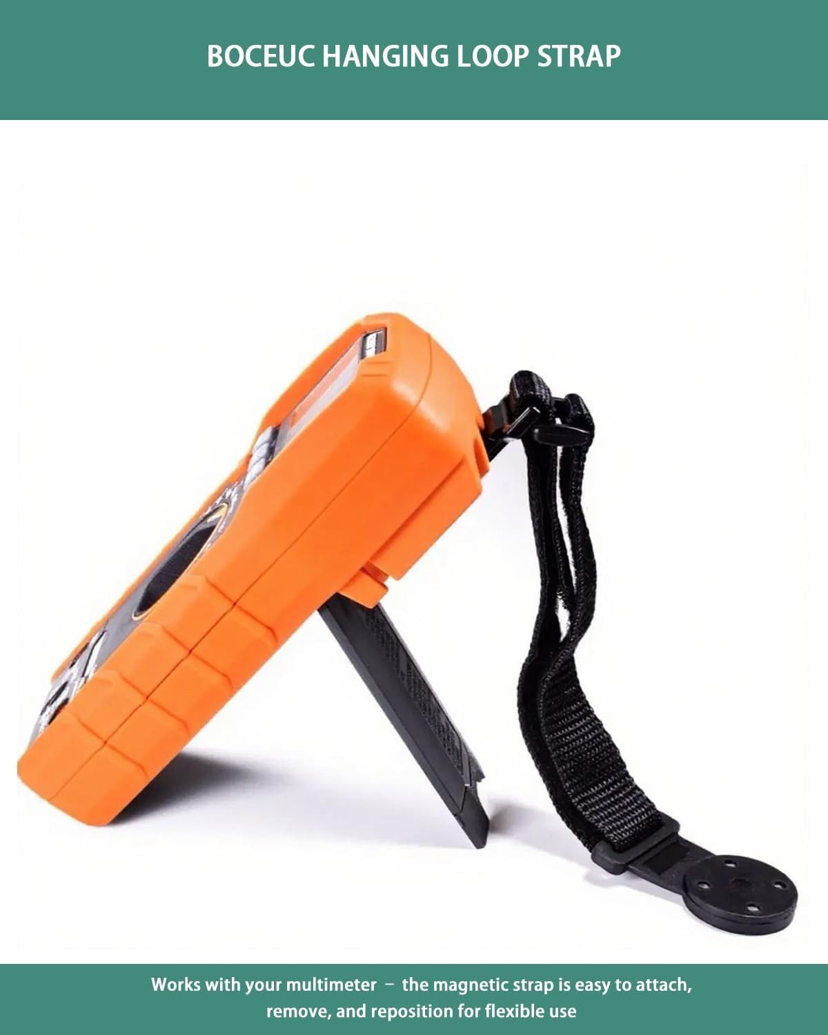 Magnetic Hanging Strap Hands-Free Holder for Klein Tools Multimeter MM & CL Seri
