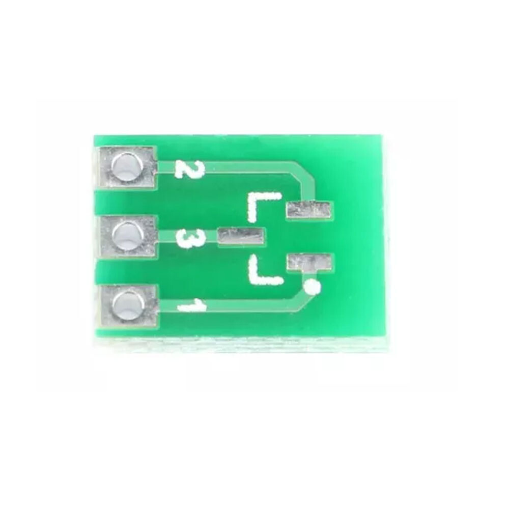 100/200X SOT23 to SIP3 Adapter PCB Board SMD to DIP Converter Plate DIY Kit USA