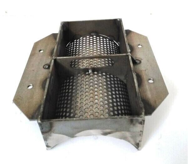 SHREDDER FULLY BUILT – 21 x 5MM 3 BLADE ROTATING SHEAR CUTS PLUS 6MM SIEVE