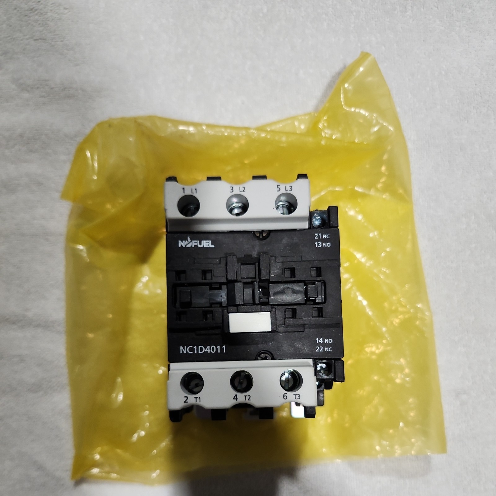 NOFUEL NC1 D40 11 F7 Contactor NC1D4011 Replaces LC1-D4011-F7 120V Coil