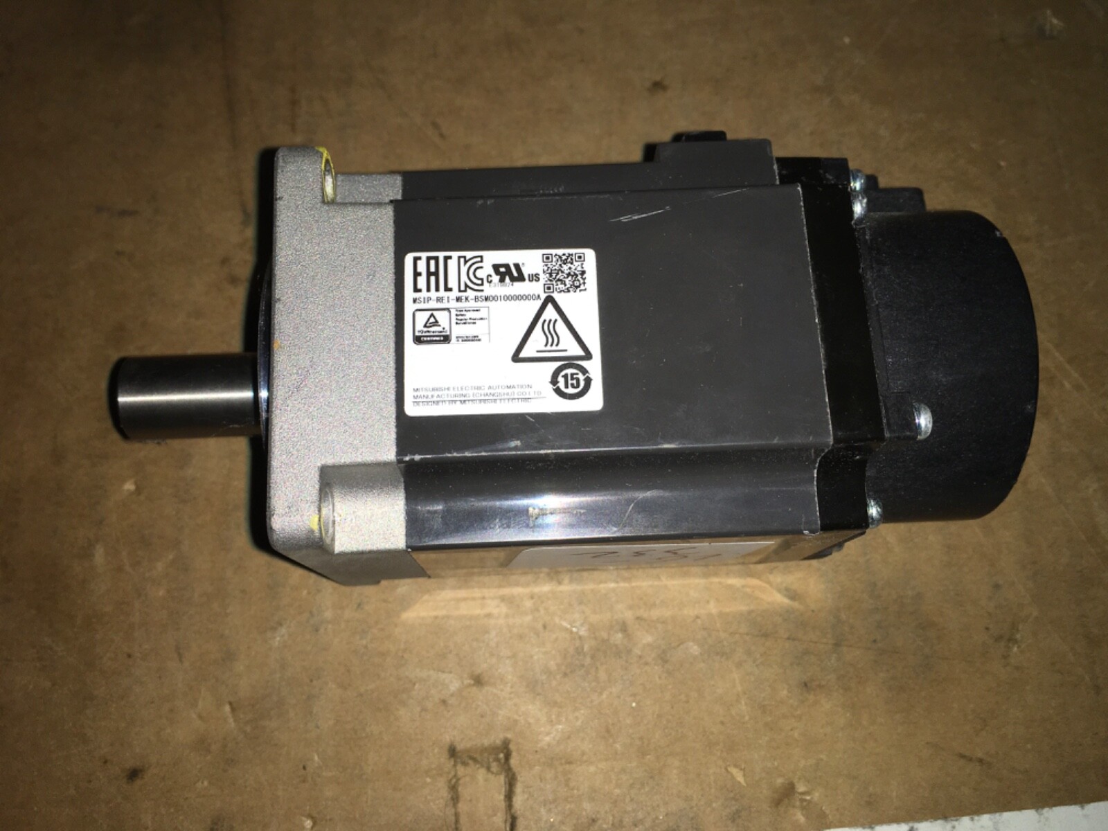 Mitsubishi Electric AC Servo motor, HG-KR43J, 3AC, 108V, 2.6A, 3000rpm, LG-332