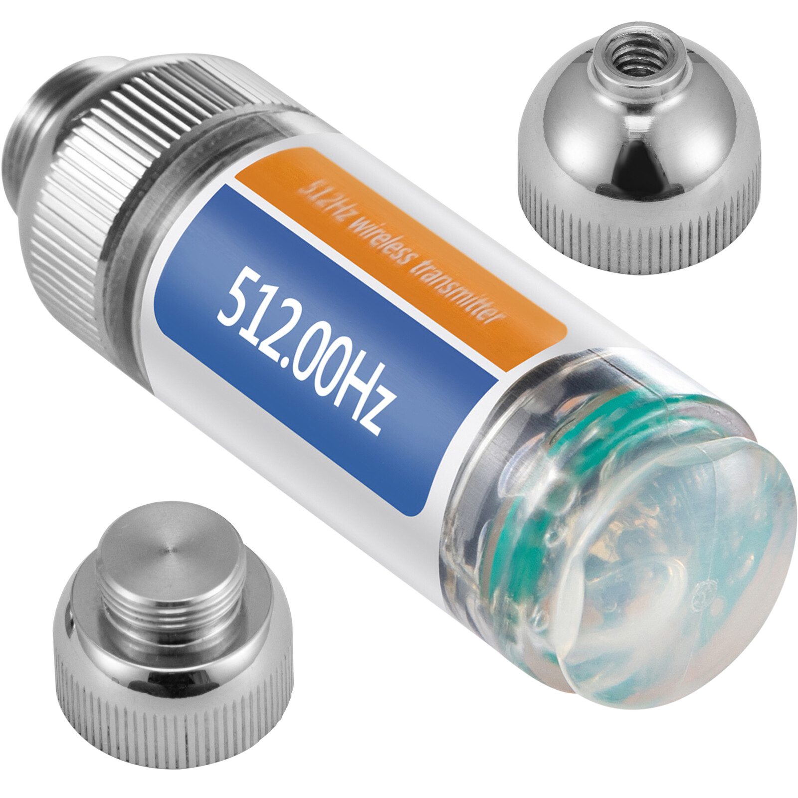VEVOR Sonde Transmitter Sonde Locator 512hz Pipe Locator 25′ Depth Sewer Locator