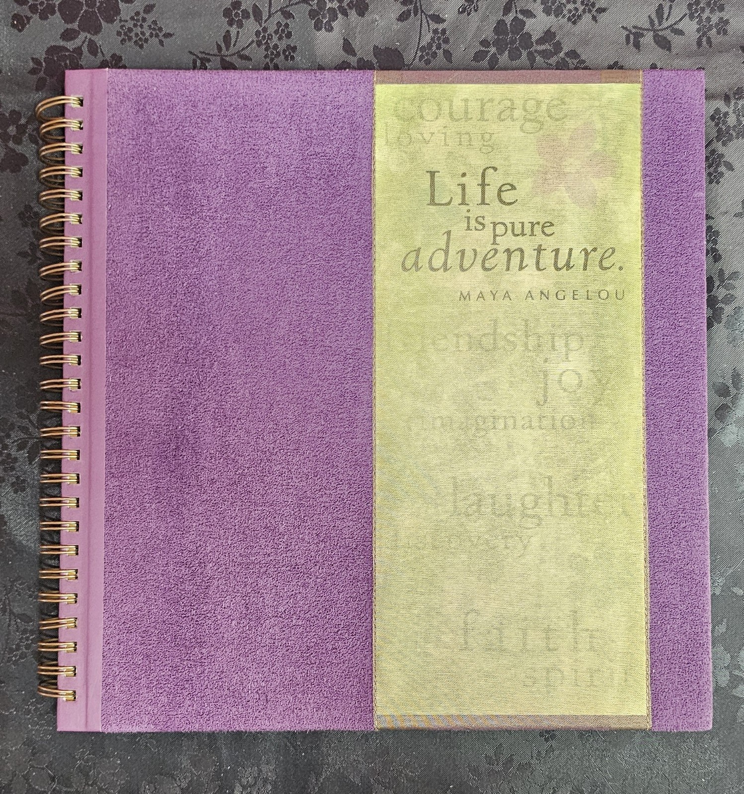 Hallmark Maya Angelou Journal «Life Is Pure Adventure» Never Used