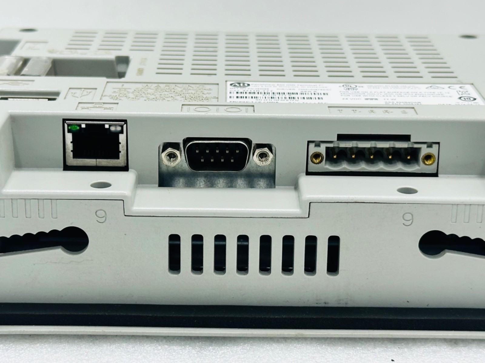 NEW ALLEN BRADLEY 2711R-T7T Ser. A PanelView 800 7″ HMI Terminal 24VDC 2711R T7T
