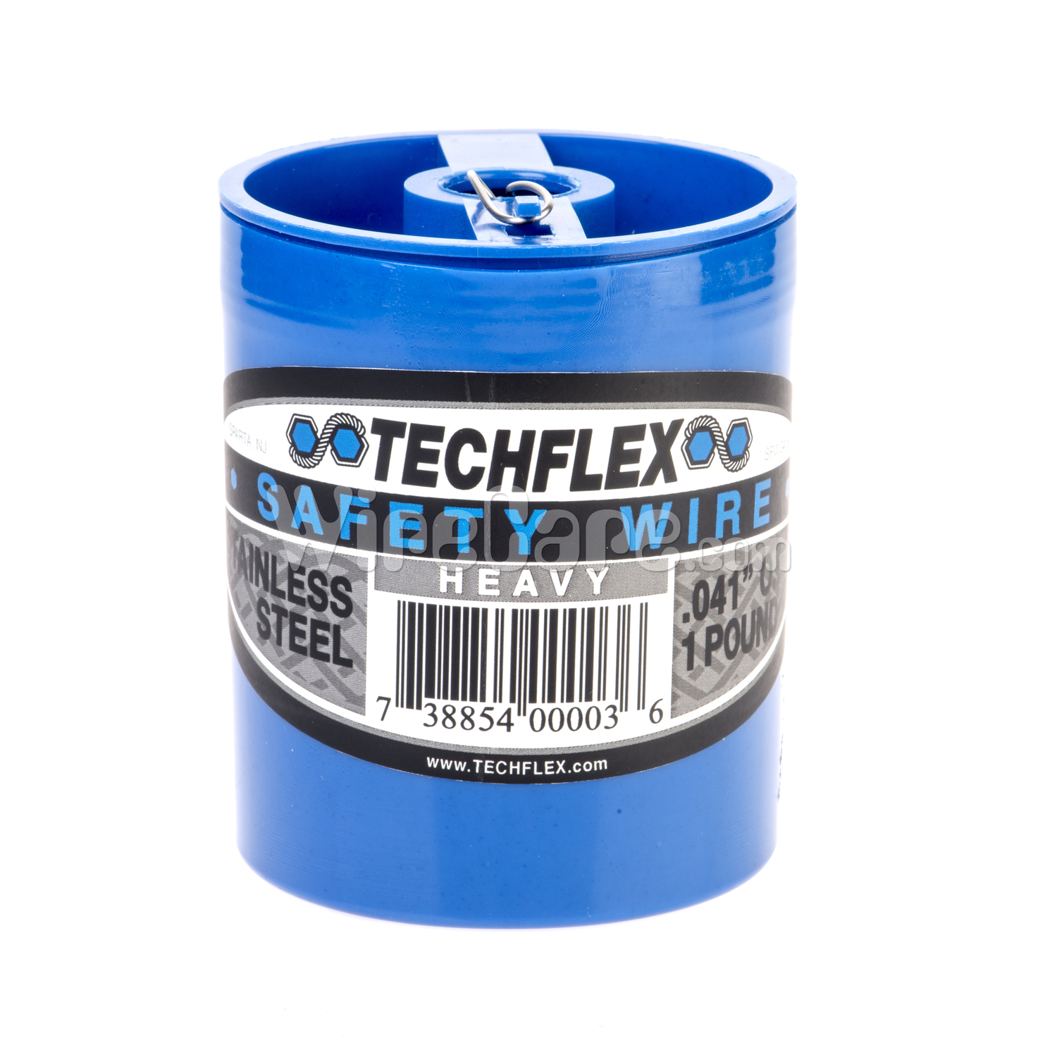 ClampTite Safety Wire Light 304 Stainless Steel (.041) 1LB Can (220′) SFW.041SV