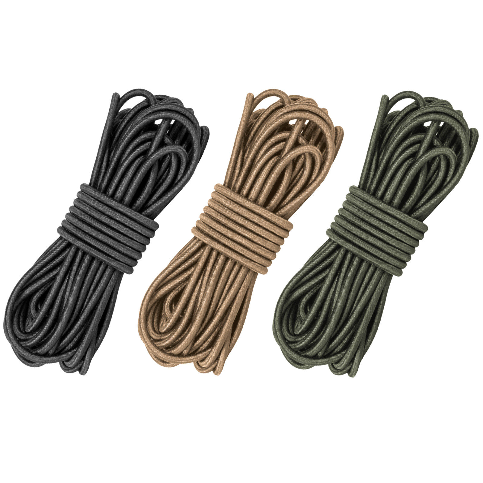1/8″ Multi-Use Elastic Bungee Cord Heavy Duty Shock Rope Tie Down Stretch Band