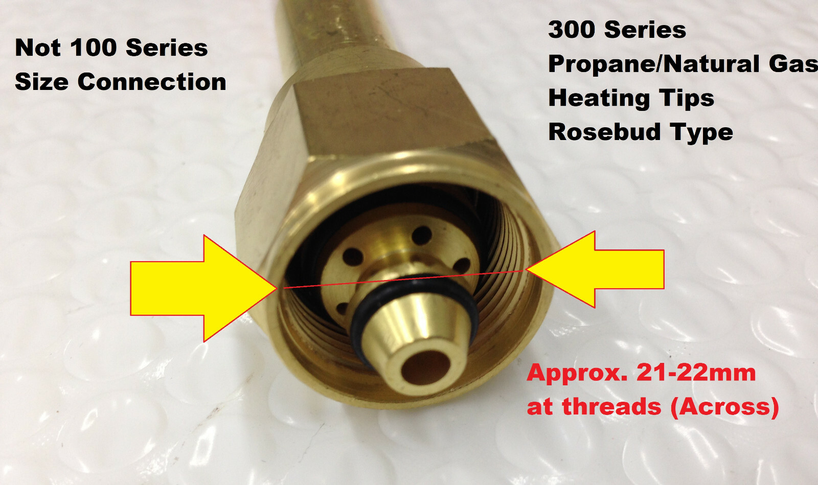 4-MFN,6-MFN,8-MFN,10-MFN,12-MFN Propane/Natural Gas Heating Tips-Set of 5 Tips