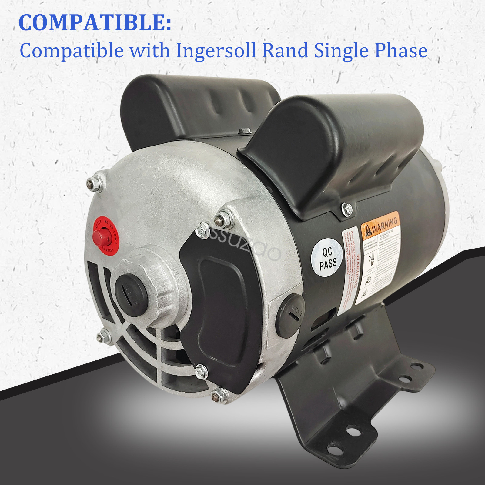 230V Rpm 5HP 3450 Air Compressor Motor 23378805 54421193 for Ingersoll Rand NEW