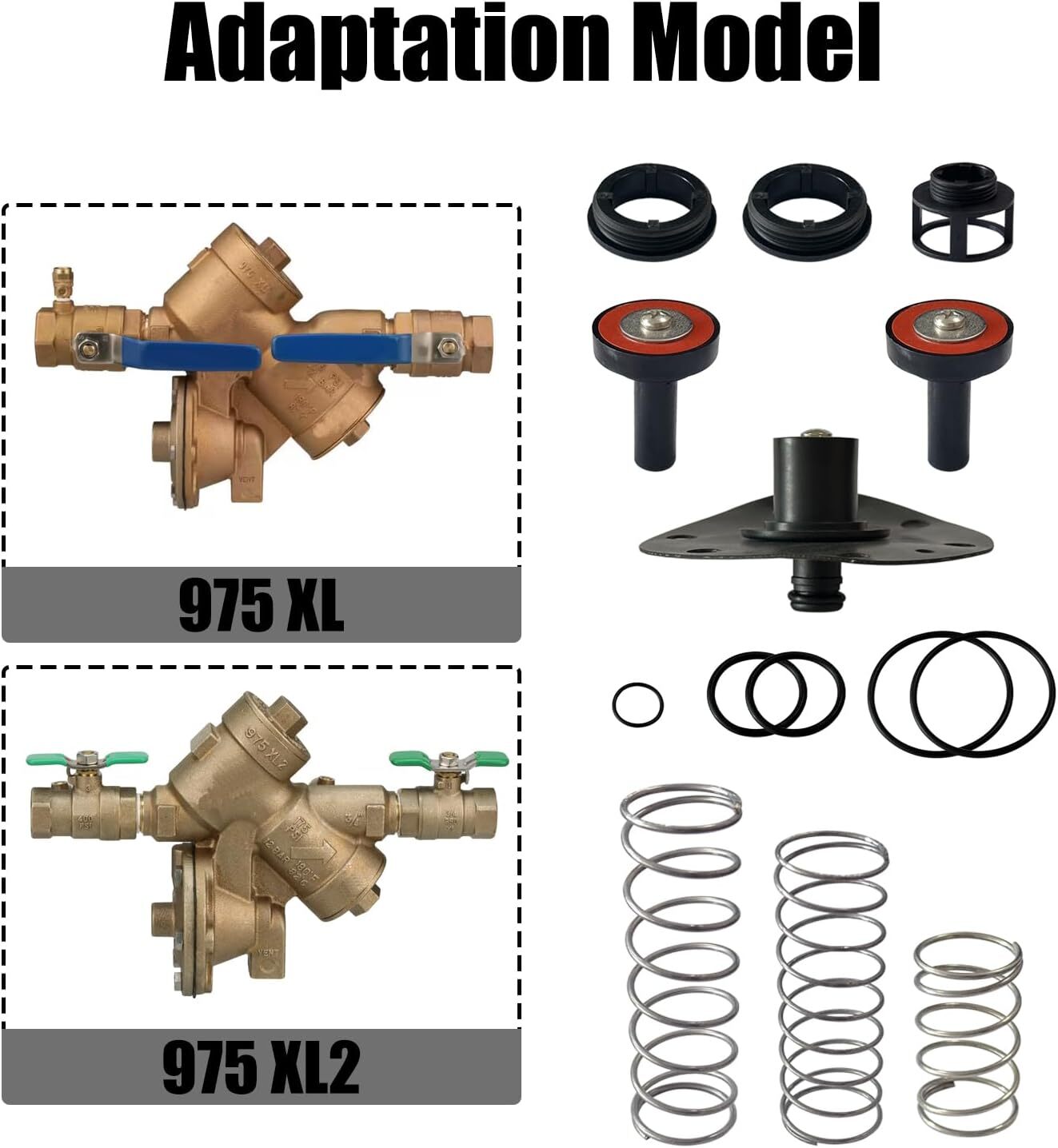 3/4″-1″ Complete Repair Kit For Wilkins Backflow Preventer Zurn 975XL / 975XL2