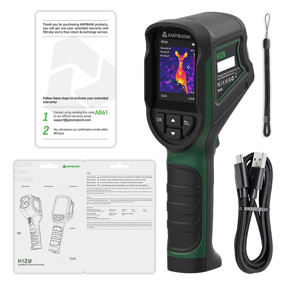 Thermal Imaging Camera for Water Pipe Leak and Power Electrical 128*128 Handheld
