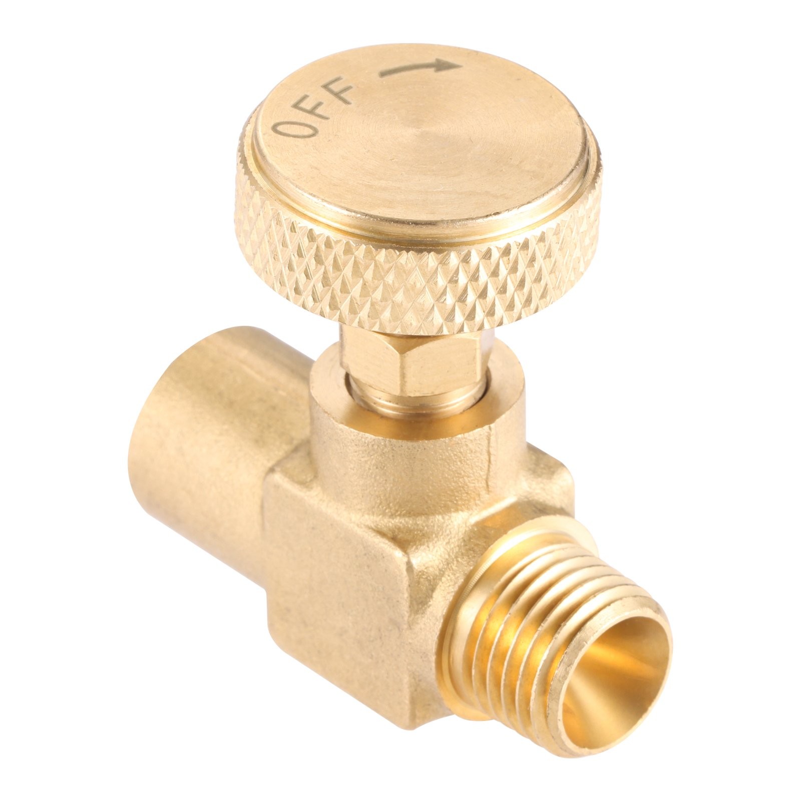 1/4″Female NPT 1/4″ Male NPT Needle Valve for High Pressure Propane Gas Butane
