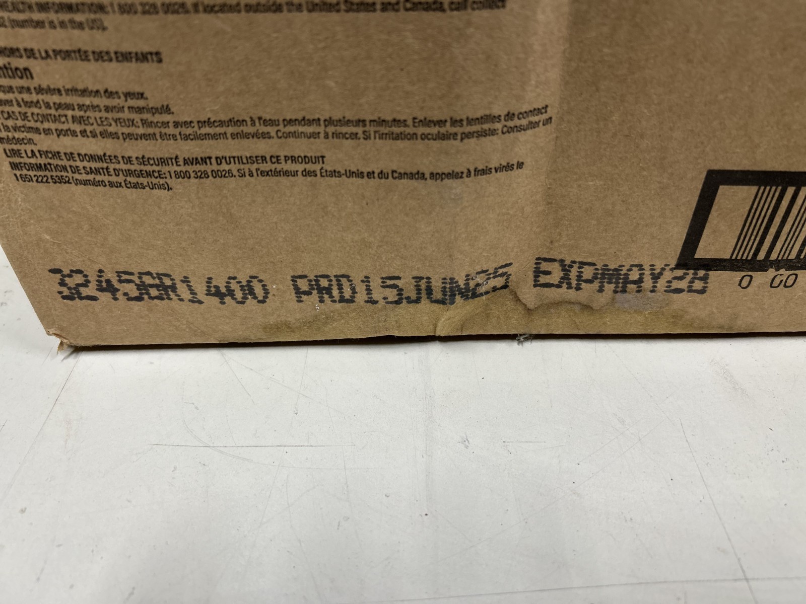 1 cast EcoLab SMARTPOWER Dishmachine Detergent, 6101201, 6.5 LB. | 4 in Case