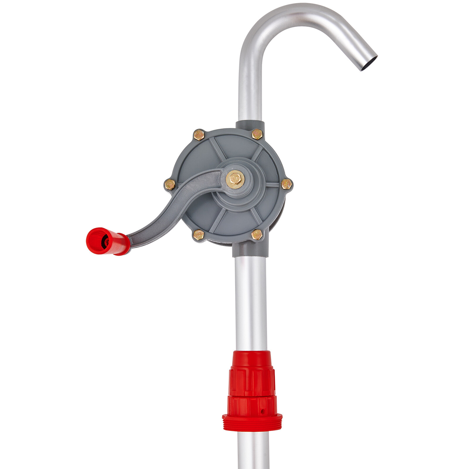 Drum Rotary Barrel Pump, Heavy Duty Barrel Hand Pump Fits 55 Gallon Drums