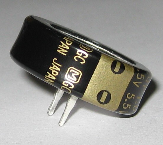 Panasonic Coin Cell Supercapacitor 1 F – 5.5 V DC – PCB Mount Mini Supercap