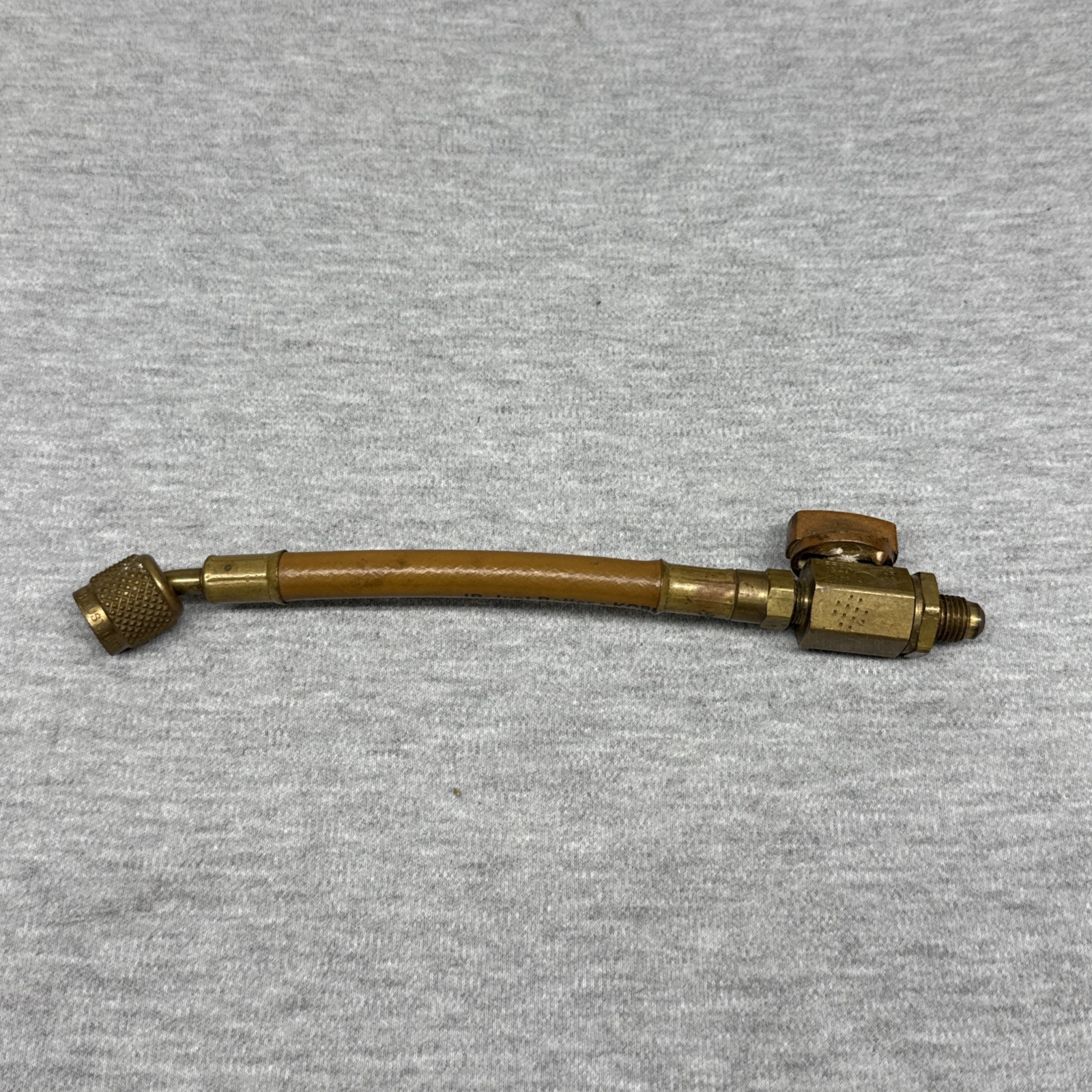 JB INDUSTRIES CLV-6Y Kobra Yellow 6 in. Whip End Hose – With Ball Valve