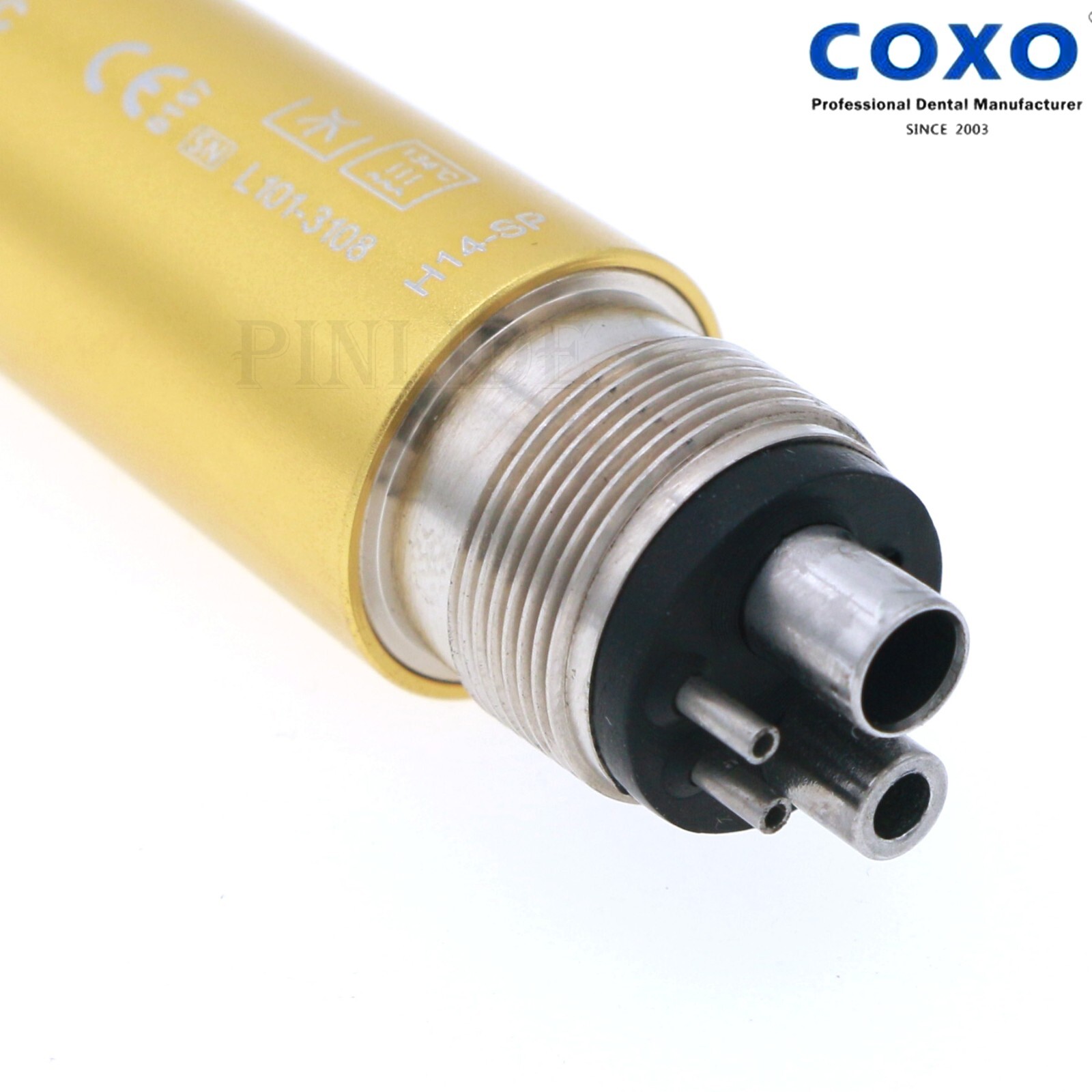 US COXO Dental High Speed Colorful Handpiece CX207-C Air Turbine 4 Holes M4 Blue