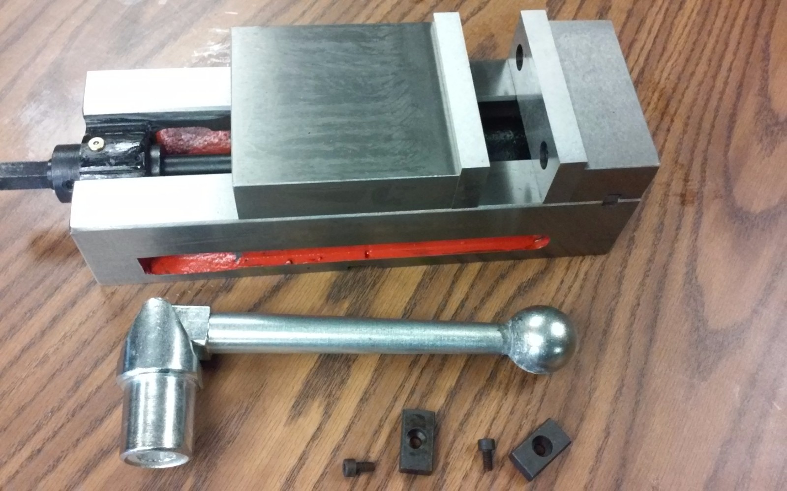 4″ ANG-LOCK CNC VISE FOR CNC/BRIDGEPORT MILLING MACHINE #850-AP04
