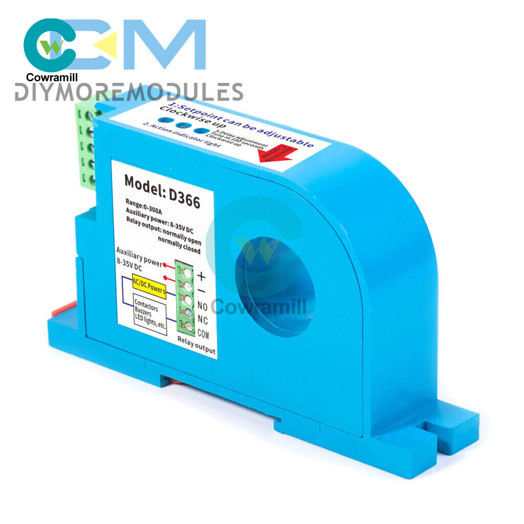 DC Current Sensing Switch Overload Protection Hall Sensor D360-50A D366-300A