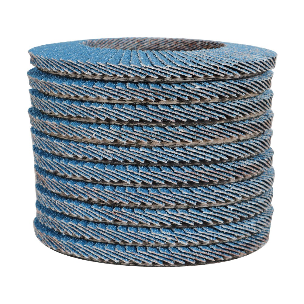 PACK 100 PREMIUM ZIRCONIA FLAP DISC SANDING GRINDING 4-1/2″ X 7/8″ 40 GRIT