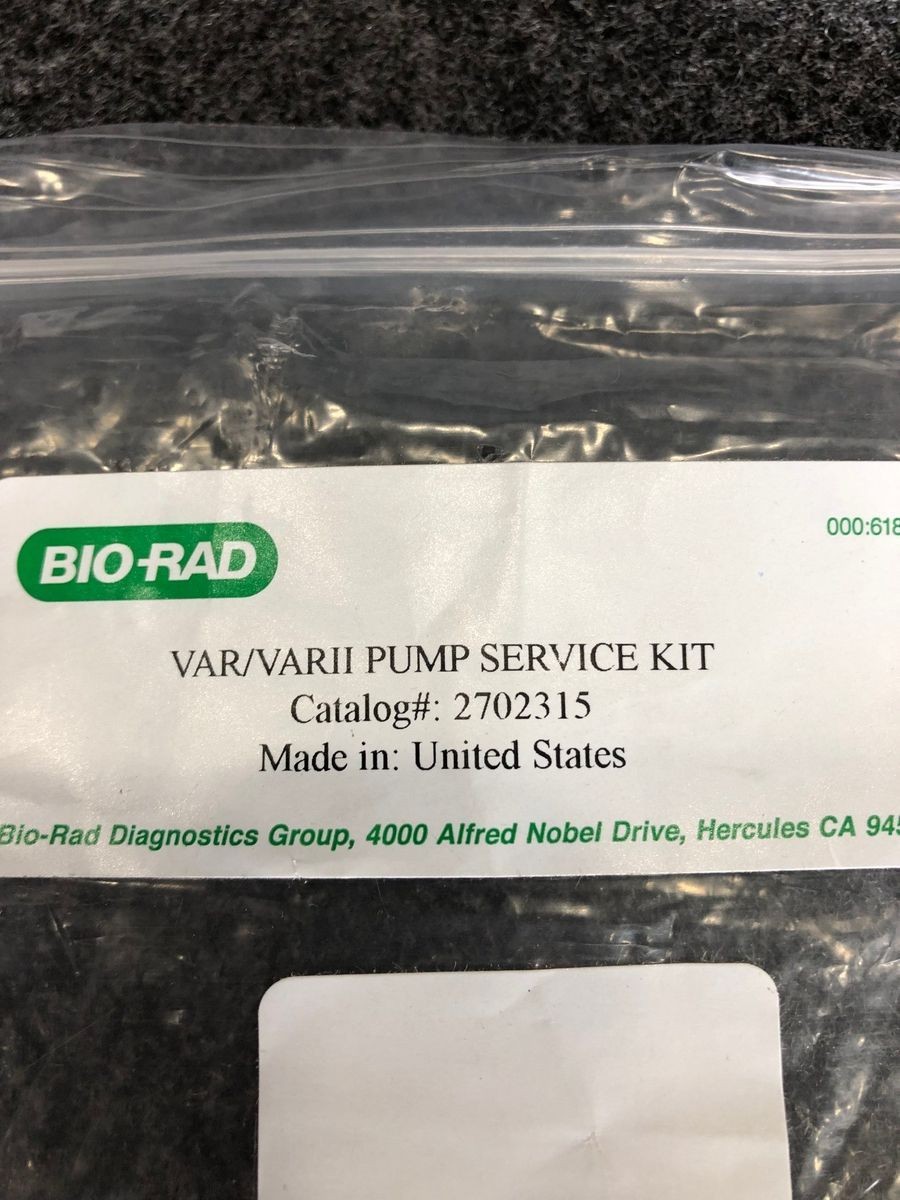 Bio-Rad 2700115 VAR/VII Detector Unit with Pump Service Kit