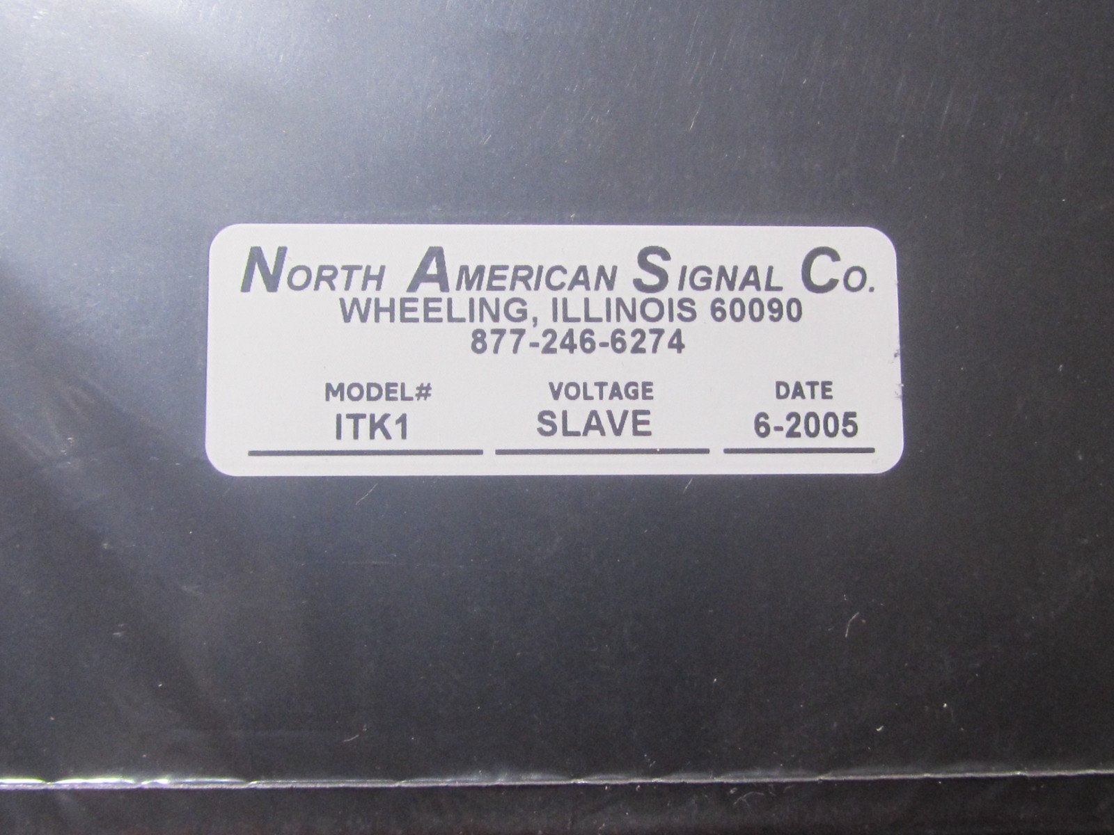 NEW North American Signal ITK1 Amber 12/24 Volt “7” MASTER AND SLAVE KIT