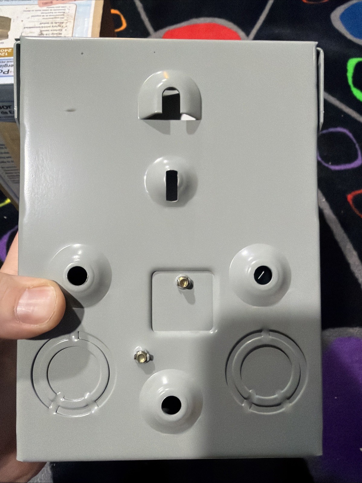 Midwest Outdoor Waterproof Power Outlet 50A 120/240V Gray U054P