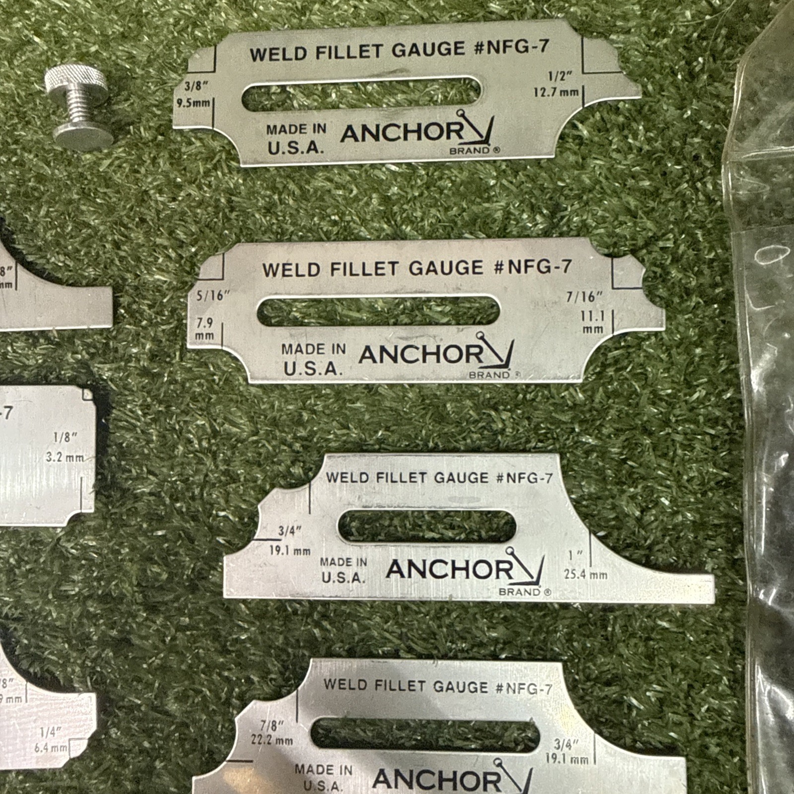Anchor Weld Fillet Gauge NFG-7. Used!
