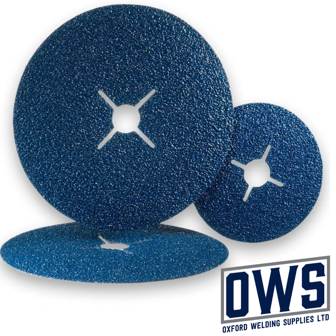 115MM (4 1/2″) Zirconiated Sanding Fibre Discs BOX OF 25