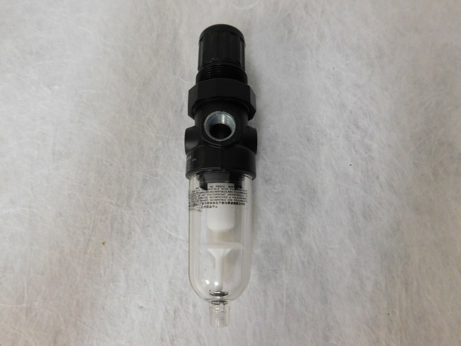 Norgren 1/4″ NPT Port Miniature 1 Piece Filter/Regulator FRL Unit B07-202-A1LA
